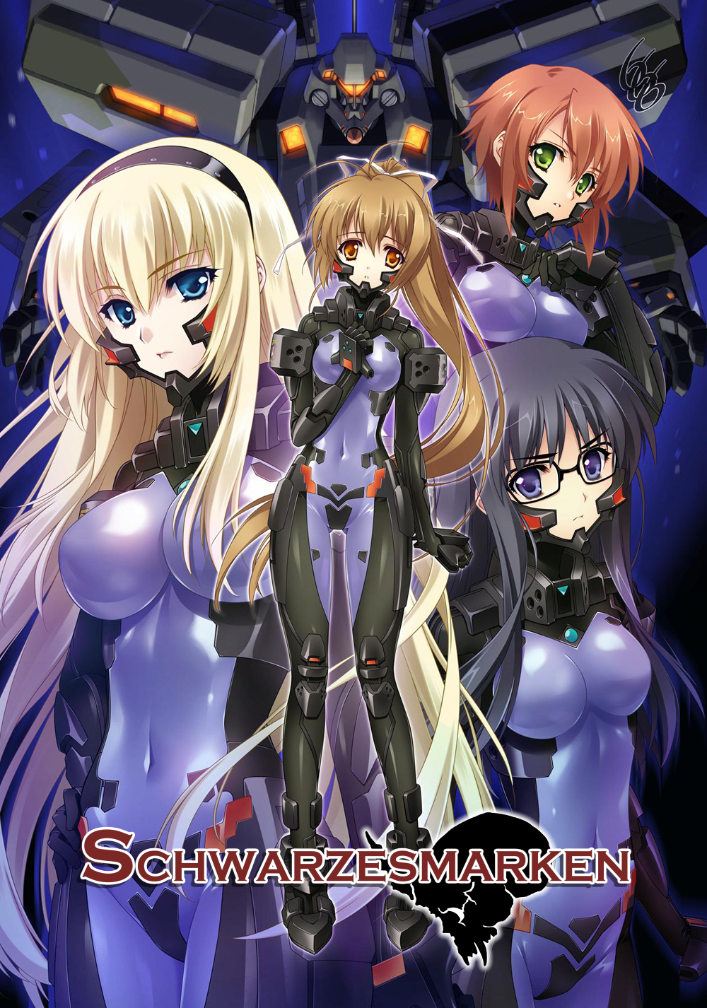 Schwarzes Marken
